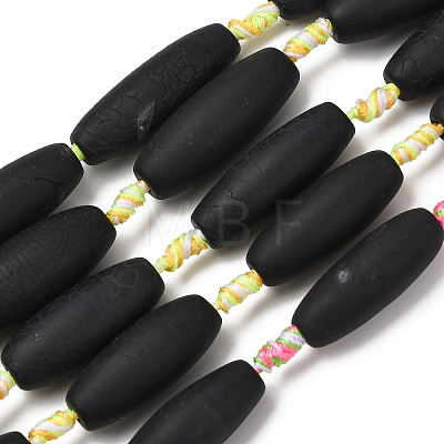 Natural Agate Beads Strands G-B177-A02-02-1