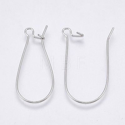 Iron Hoop Earring Findings IFIN-T007-12P-NF-1