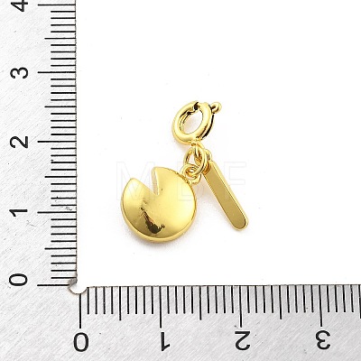 Brass Enamel Fruits Pendant Decoration LS-HJEW-P020-01C-G-1