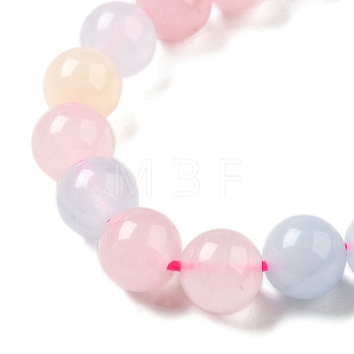 Dyed Natural Malaysia Jade Beads Strands G-G021-02B-24-1