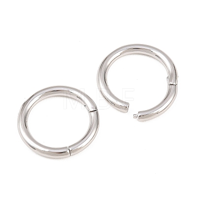 Brass Twister Clasp KK-Z146-04P-02-1