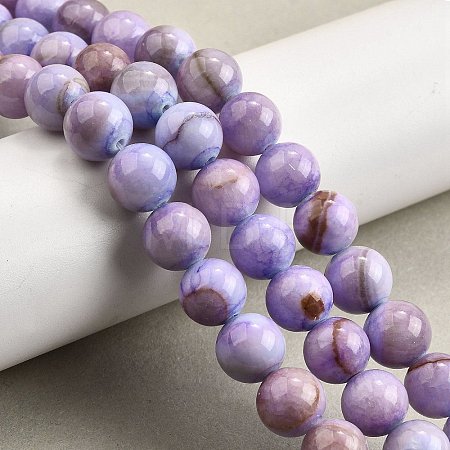 Natural Striped Stone Beads Strands G-D315-A01-02-10mm-1