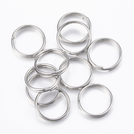Tarnish Resistant 304 Stainless Steel Split Rings STAS-H413-07P-D-1