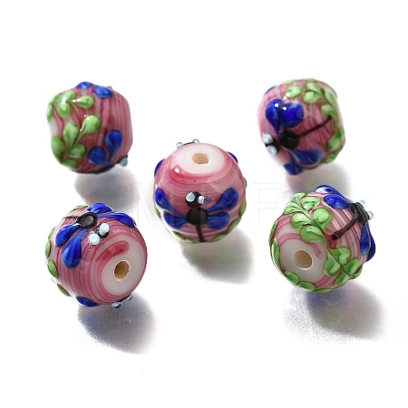 Handmade Lampwork Beads LAMP-K042-08B-1