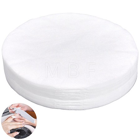 100Pcs Non-woven Fabrics Nail Dust Collector Filter Paper AJEW-GF0015-09B-1