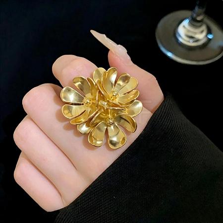 Zinc Alloy Cuff Open Rings for Women MI0617-3-1