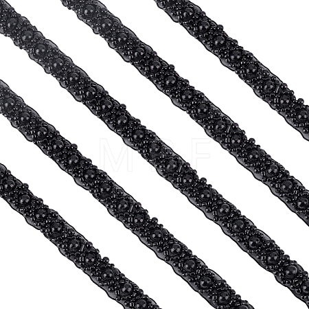 5Yards Polyester Lace Ribbons OCOR-ME0001-65A-1