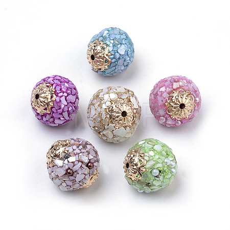 Handmade Indonesia Beads X-IPDL-S053-50-1