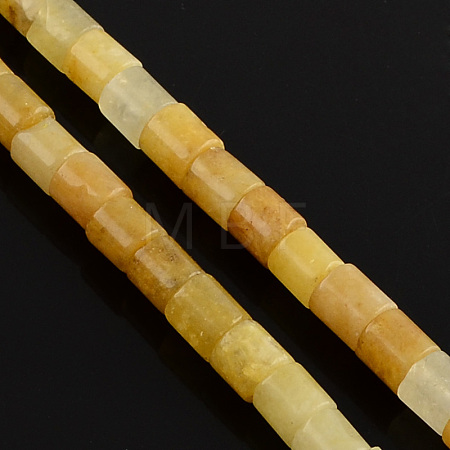 Natural Topaz Jade Stone Bead Strands X-G-R187-09-1