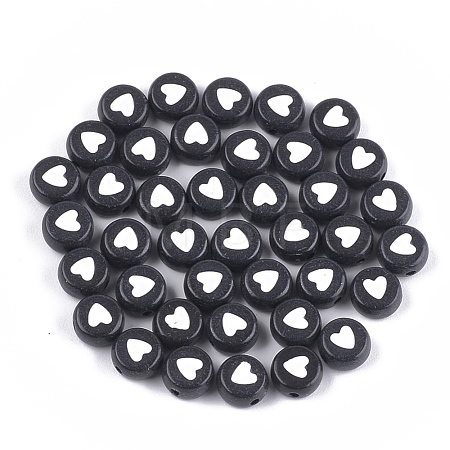 Opaque Acrylic Beads X-MACR-S273-18-1