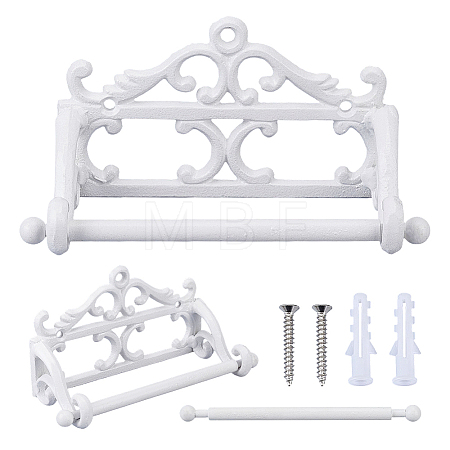 Vintage Cast Iron Tissue Holder AJEW-MA0001-46-1