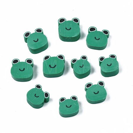 Handmade Polymer Clay Beads X-CLAY-N011-033-1