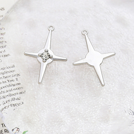 Alloy Pendant with Rhinestone INS-PW0001-09I-P01-1