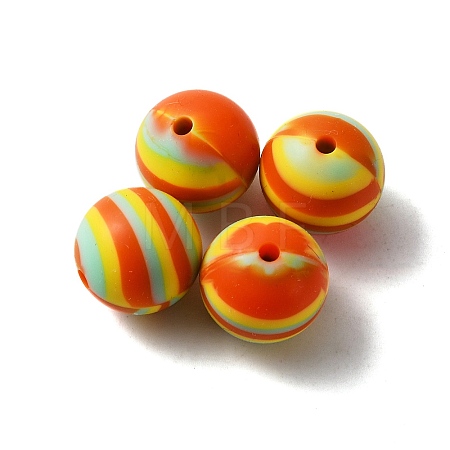 Silicone Beads LS-SIL-WH0001-35G-1