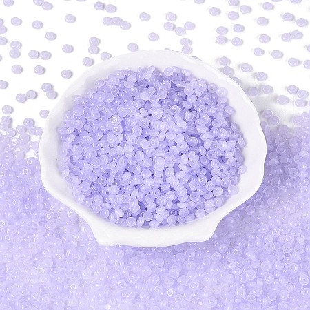 Transparent Glass Seed Beads SEED-Q041-01G-1