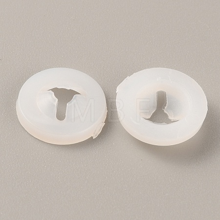 Plastic Doll Eye Nose Round Gaskets KY-WH0048-04C-1