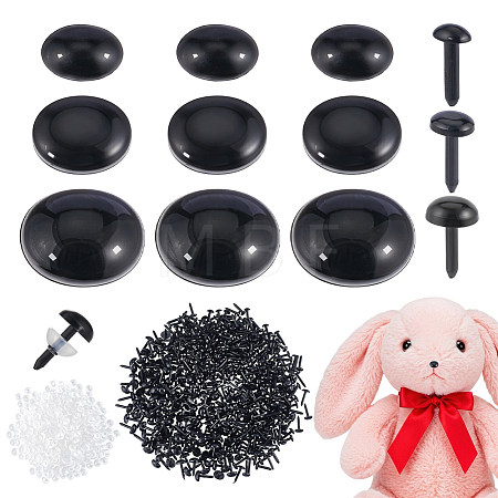 600Pcs 3 Styles Resin Doll Eyes DIY-PH0036-24-1
