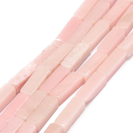 Natural Pink Opal Beads Strands G-G974-04-1