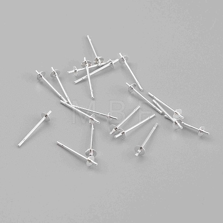304 Stainless Steel Stud Earring Findings STAS-I167-05S-1