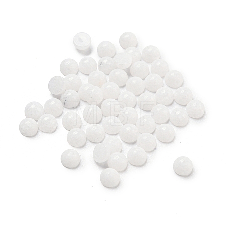 Natural White Jade Cabochons G-Q173-01A-18-1