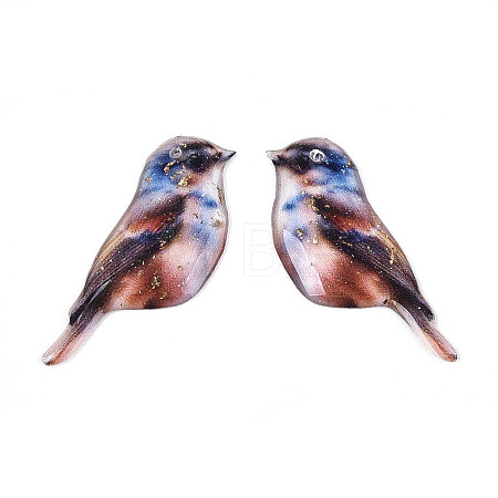 Epoxy Resin Pendants RESI-N045-01A-1