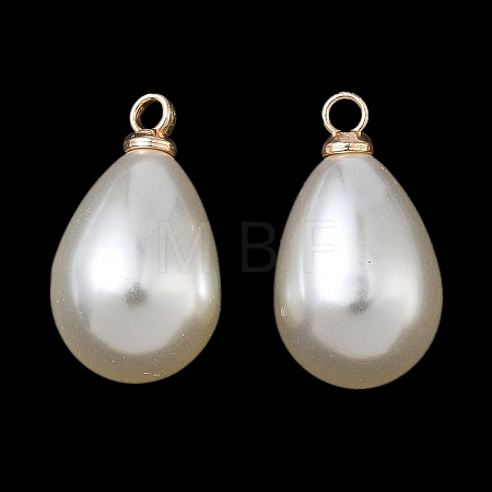ABS Plastic Pearl Pendants FIND-Z105-03E-02G-1