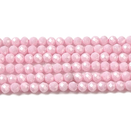 Cubic Zirconia Bead Strands ZIRC-P109-02A-10-1