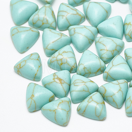 Synthetic Turquoise Cabochons TURQ-S290-27A-01-1