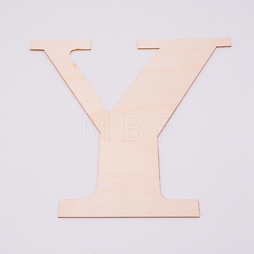 Unfinished Wood Shape WOOD-WH0109-01Y-1