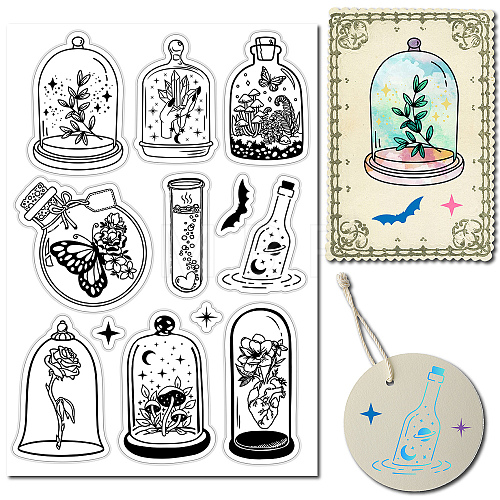 Custom PVC Plastic Clear Stamps DIY-WH0439-0088-1