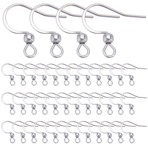 SUNNYCLUE 200Pcs 304 Stainless Steel French Earring Hooks STAS-SC0006-36P-1
