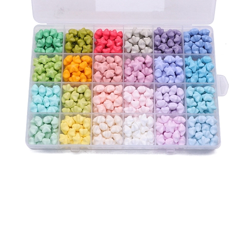 24 Grids 24 Colors Wax Granule Set PW-WG60285-18-1