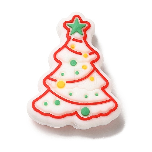 Christmas series Silicone Beads SIL-S006-01N-1