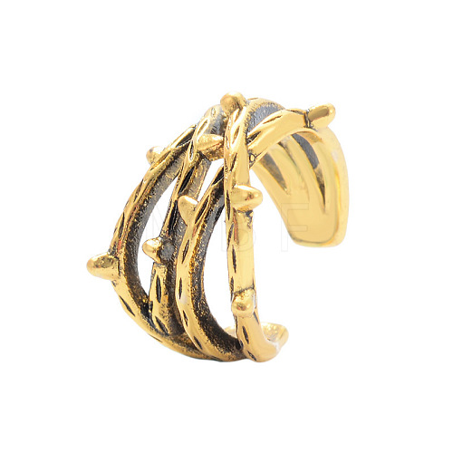 Brass Cuff Earrings WG905AF-15-1