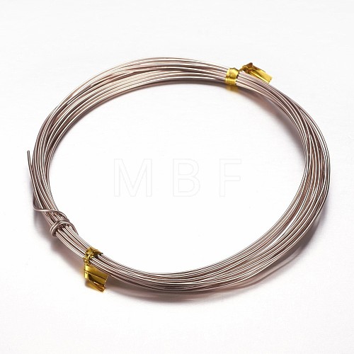 Round Aluminum Craft Wire AW-D009-1mm-10m-15-1