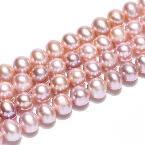 Natural Cultured Freshwater Pearl Beads Strands PEAR-N016-06C-02-1