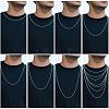 925 Sterling Silver Thin Dainty Link Chain Necklace for Women Men JN1096A-07-4