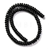 Natural Black Agate(Dyed & Heated) Beads Strands G-G177-F01-01-3