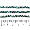 Transparent Electroplate Glass Beads Strands EGLA-A039-T3mm-UA06-4