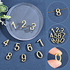 10Pcs 10 Styles Brass Slide Charms KK-BBC0027-79-6
