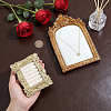 1Pc Arch Shape Resin & Velvet Photo Frame Necklace Display Stands NDIS-NB0001-11-3