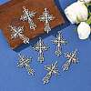 Tibetan Style Zinc Alloy Big Pendants X-TIBEP-R334-117AS-RS-5