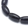 Synthetic Blue Goldstone Beads Strands G-G793-14A-02-3