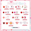 Craftdady DIY Jewelry Making Finding Kit for Valentine's Day DIY-CD0001-44-3
