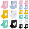 18 Sets 6 Colors PVC Mini Photo Album AJEW-WA0004-97-1