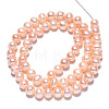 Natural Cultured Freshwater Pearl Beads Strands PEAR-N013-06D-5