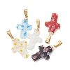 Handmade Lampwork Pendants PALLOY-JF05246-2