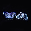 Electroplate Transparent Glass Beads EGLA-L027-E-C01-2
