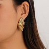 Alloy Stud Earrings FS-WG99CF6-03-1