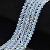 Electroplate Glass Beads Strands LS-EGLA-A034-J4mm-L07-1